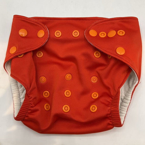Size OS: Lil Helpers Red Diaper Cover