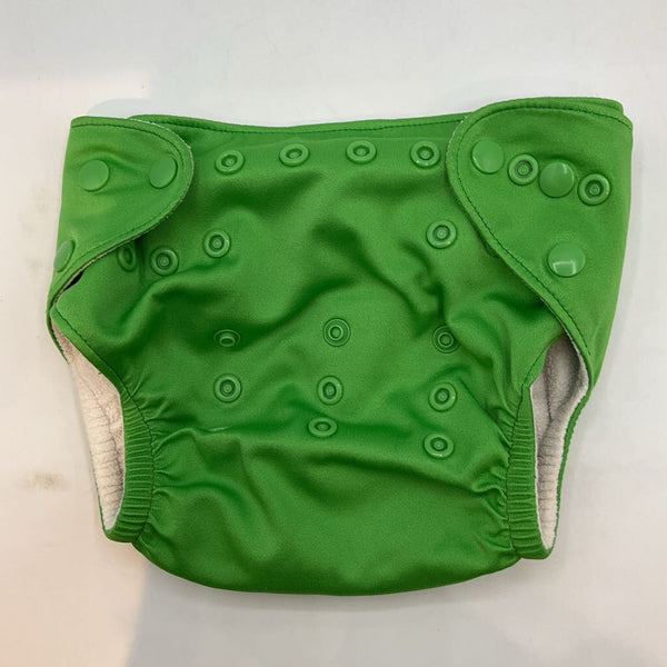 Size OS: Lil Helpers Green Diaper Cover