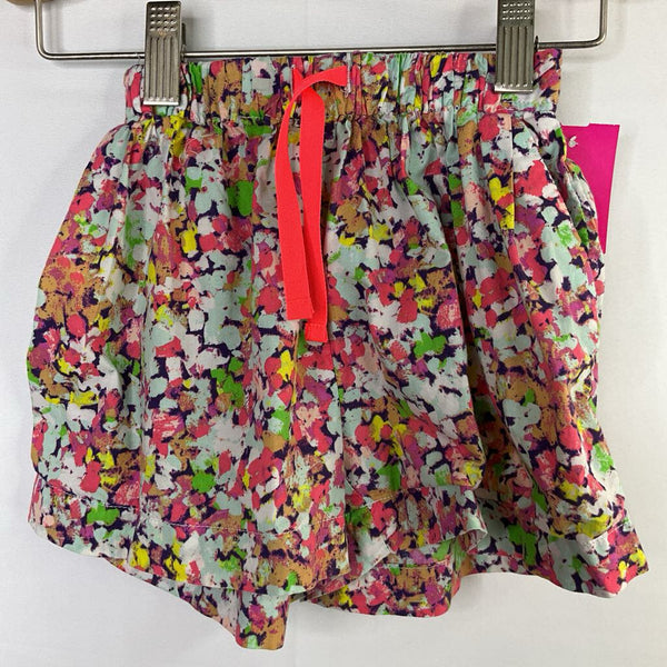 Size 2: Crewcuts Colorful Print Drawstring Shorts