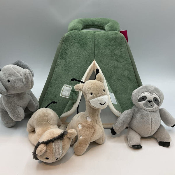Lambs & Ivy Interactive Plush Tent/Animals