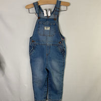 Size 2: OshKosh Blue Denim Overalls