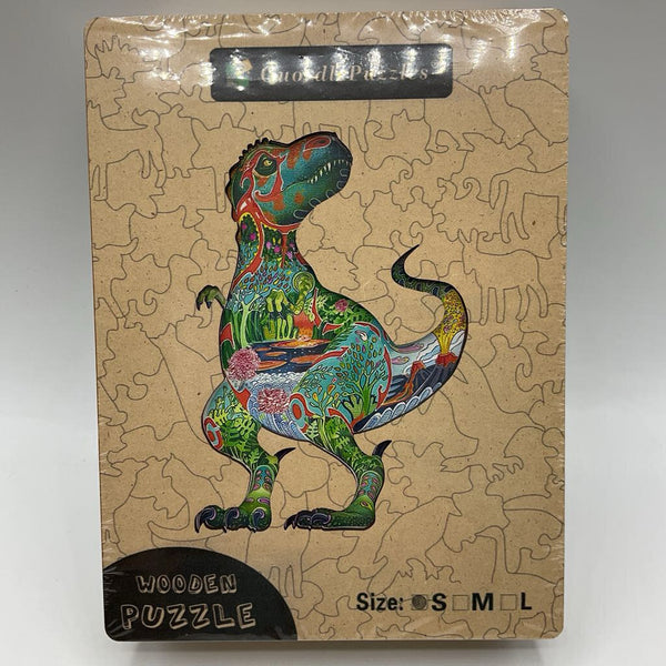 Quordle Wooden Dino Puzzle NEW