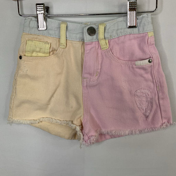 Size 2: Cotton-On Colorful Pastel Cropped Shorts