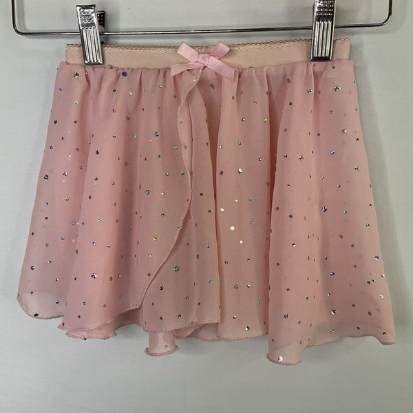 Size 8-10: Blue Pink Sequin Tulle Dance Skirt