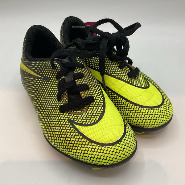 Size 10: Nike Black/Neon Green Lace-Up Soccer Cleats