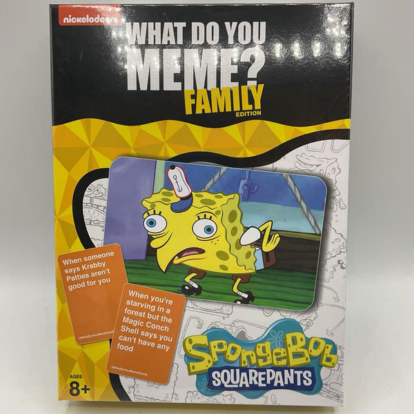 What Do You Meme? Spongebob Squarepants NEW