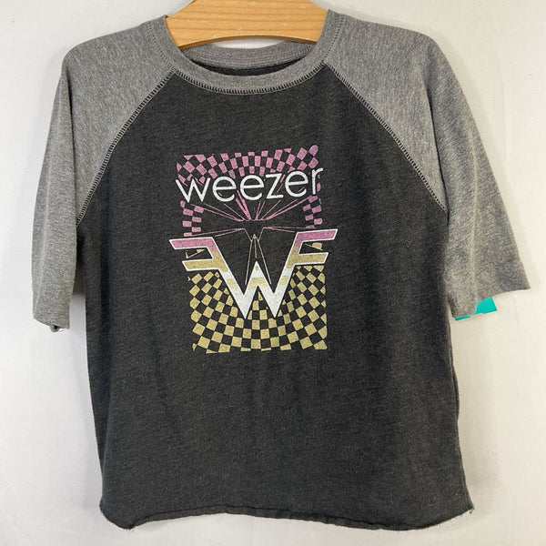 Size 4: Grey Weezer Long Sleeve Shirt