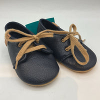 Size 2: Myggpp Navy Soft Sole Shoes
