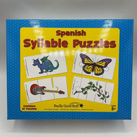 40 Spanish Syllable Puzzles