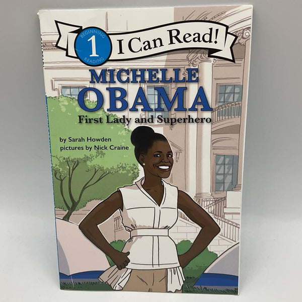 Michelle Obama: First Lady and Superhero (paperback)