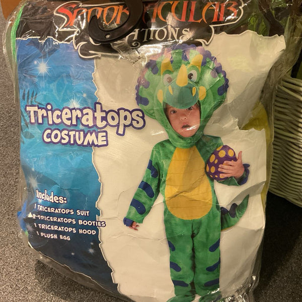 Size 3: Spooktacular Creations Triceratops Costume