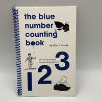 The Blue Number Counting Book (paperback)