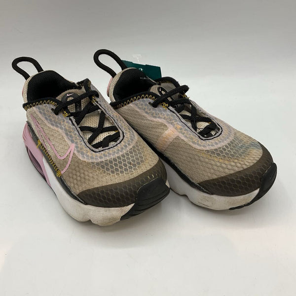 Size 7: Nike Purple/Grey/Black Perforated Slip-On Sneakers