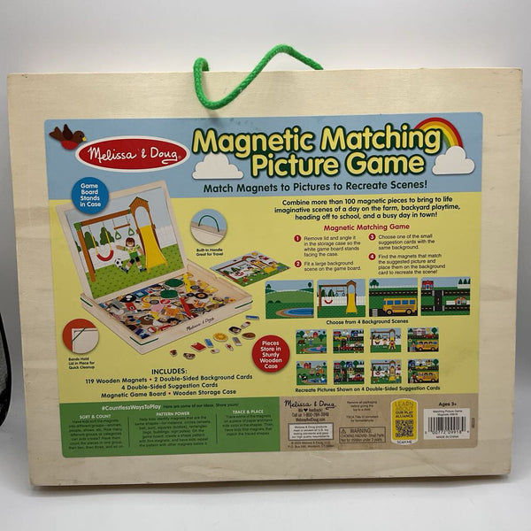 Melissa & Doug Magnetic Matching Picture Game