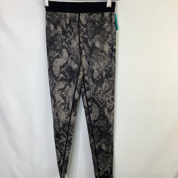 Size 10-12: Zella Black/Grey Camo Athletic Leggings