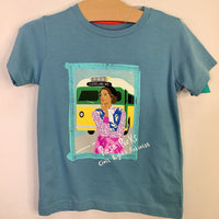 Size 3: Piccolina Blue/Multi Rosa Parks T-Shirt