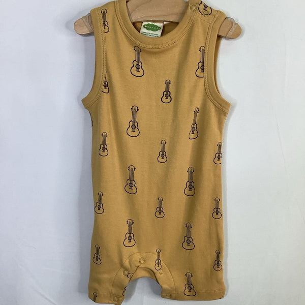 Size 12m: Parade Yellow Uke Tank Romper NEW w/ Tags