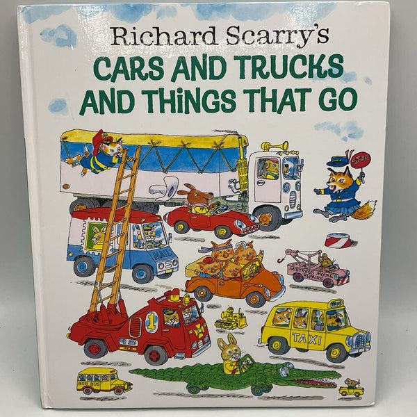Richard Scarry's Cars and Trucks and Things That Go (hardcover)