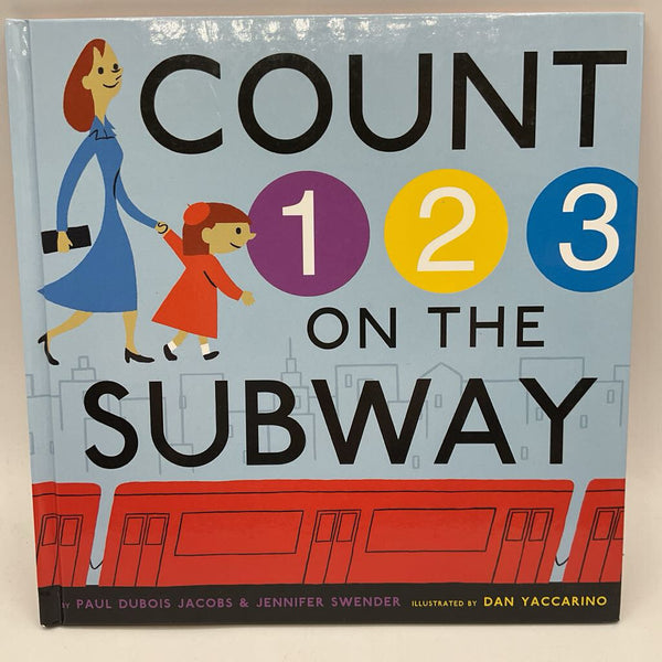 Count 123 on the Subway (hardcover)
