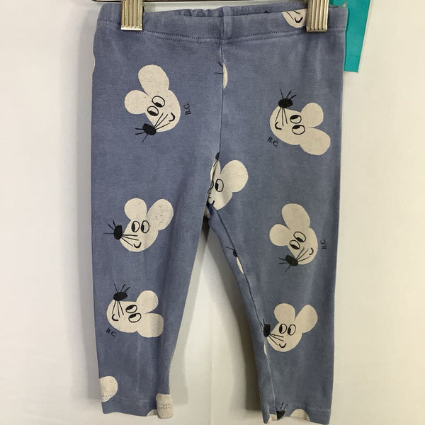 Size 9m: Bobo Choses Blue/White Mice Leggings