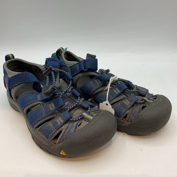 Size 1Y: KEEN Blue/Grey Velcro/Toggle Sandals