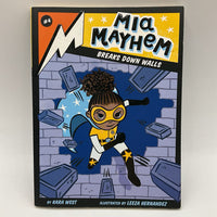 Mia Mayhem Breaks Down Walls (paperback)