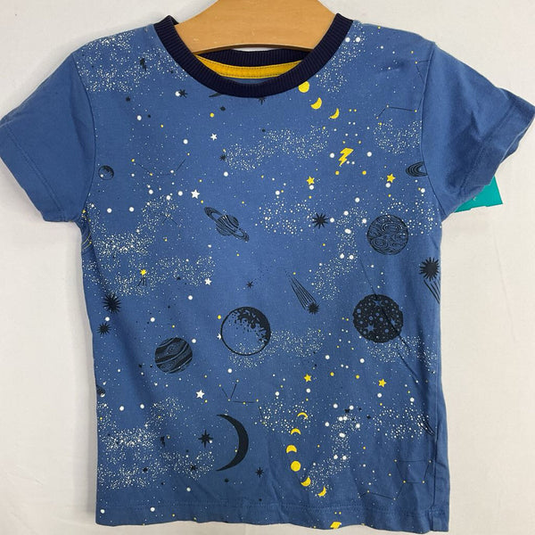 Size 6-7: Mightly Blue/White Space T-Shirt