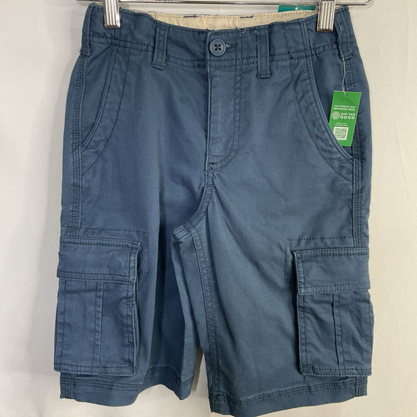 Size 10: Gap Blue Cargo Shorts NEW w/ Tags