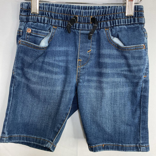 Size 6-7: Levi's Blue Denim Drawstring Shorts