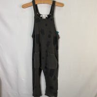 Size 2-3: Zara Gray Waffle Knit Overalls