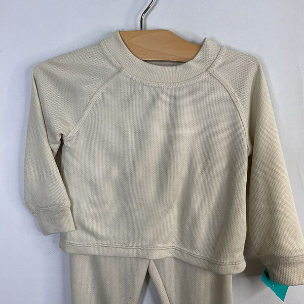 Size 2: L.L. Bean Cream Base Layer Set