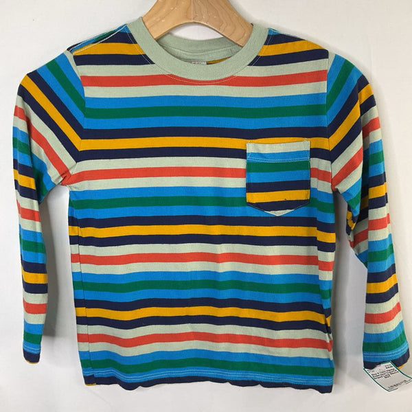 Size 8 (130): Hanna Andersson Colorful Striped Long Sleeve Shirt