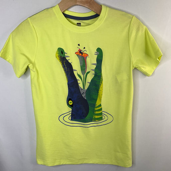 Size 10: Tea Neon Green/Multi Croc T-Shirt