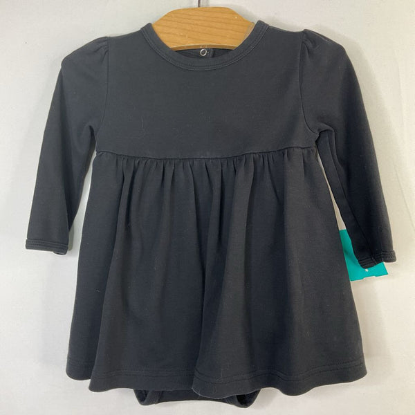 Size 18-24m: Primary Black Long Sleeve Dress REDUCED