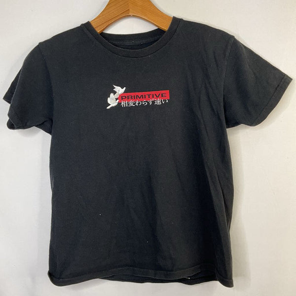 Size 10-12: Primitive Black/Red Logo T-Shirt