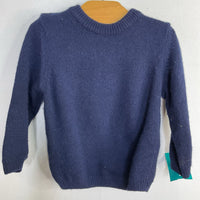 Size 12-18m: Coccode Firenze Navy Merino/Viscose/Cashmere Blend Sweater REDUCED
