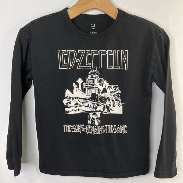 Size 8-9: Gap Black/White Led Zeppelin Long Sleeve Shirt