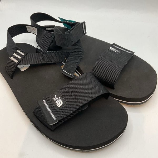 Size 7Y: The North Face Black Velcro Strap Sandals NEW w/ Tags