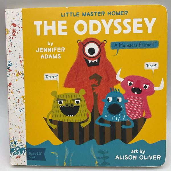 The Odyssey: A Monsters Primer (board book)