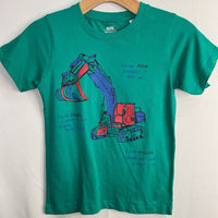 Size 10: Bikerboys Green/Multi Construction Digger T-Shirt