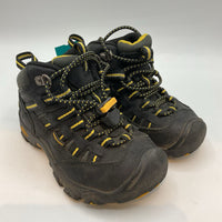 Size 8: Keen Black/Yellow Toggle Waterproof Hiking Boots