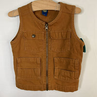 Size 2: OshKosh Brown Utility Vest