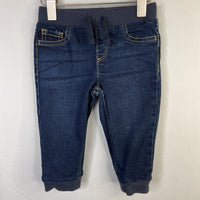 Size 6-12m: Primary Blue Drawstring Jeans
