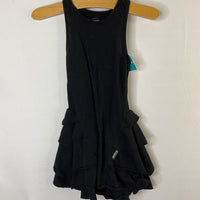 Size 2-3: Nununu Black Tiered Skirt Tank Dress