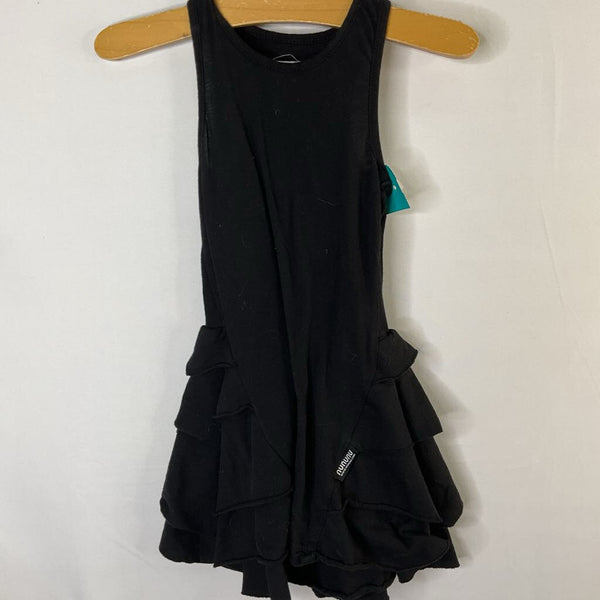 Size 2-3: Nununu Black Tiered Skirt Tank Dress
