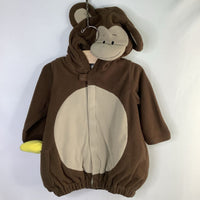 Size 12-24m: Brown Monkey 1pc Costume