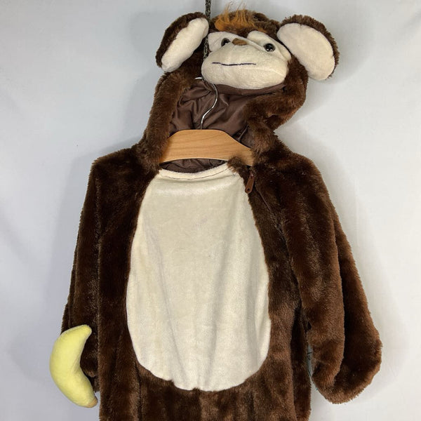 Size 4-6: Brown Monkey 1pc Costume