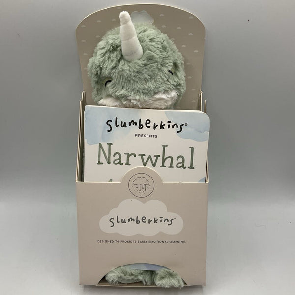 Slumberkins Narwhal Snuggler Bundle NEW