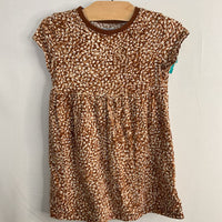 Size 3: Old Navy Brown/White Print Dress