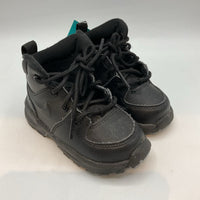 Size 6: Nike Black Lace-Up Boots